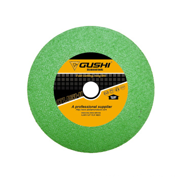 Disco de corte abrasivo Green Resin Bond